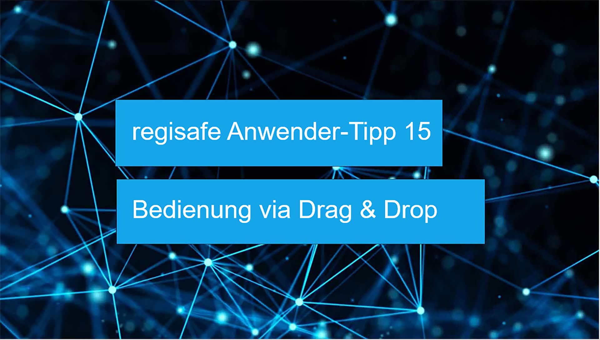 regisafe Anwender-Tipp